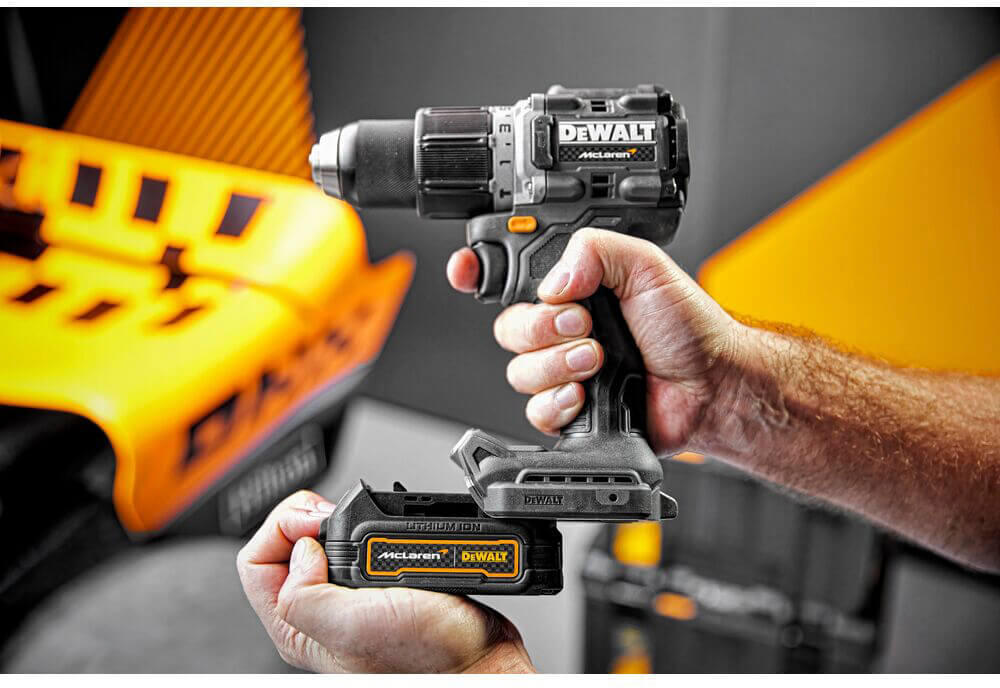 Дрель-шуруповёрт McLaren F1 TEAM LIMITED EDITION DeWALT DCD85ME2GT - Изображение 10