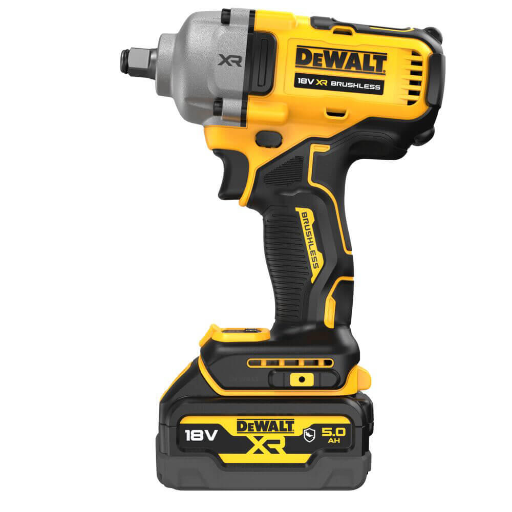 Гайковерт ударный аккумуляторный бесщёточный DeWALT DCF891P2G - Изображение 2