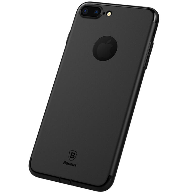 Чехол Baseus для iPhone 8 Plus/7 Plus Simple Solid Black (ARAPIPH7P-MS01) - Зображення 2