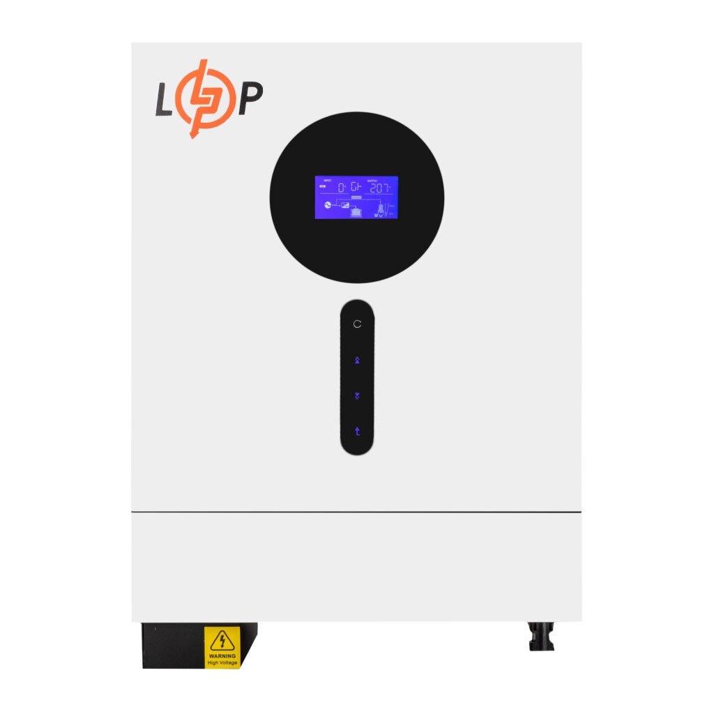 Гибридный солнечный инвертор (ИБП) LPW-VM II Elite 6000VA (6000Вт) 48V 120A MPPT 60-450V ON-OFF GRID - Изображение 1