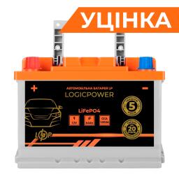Уценка Автомобильный аккумулятор литиевый LP LiFePO4 12V - 64 Ah (+ слева) BMS 1050А Уценка