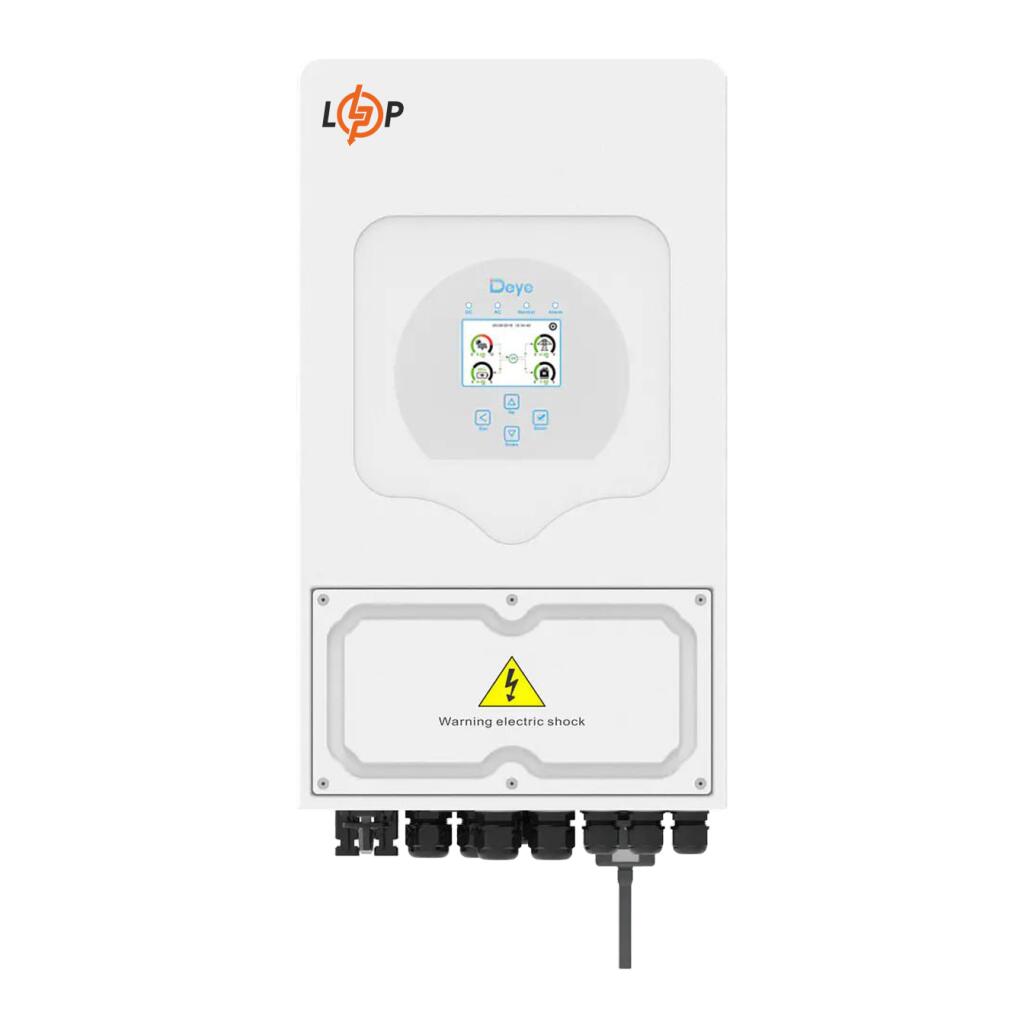 DEYE for LP Гибридный однофазный инвертор SUN-6K-SG05LP1-EU Wi-Fi - Изображение 2
