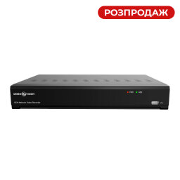 IP видеорегистратор 8-канальный 12MP NVR GreenVision GV-N-I016/08