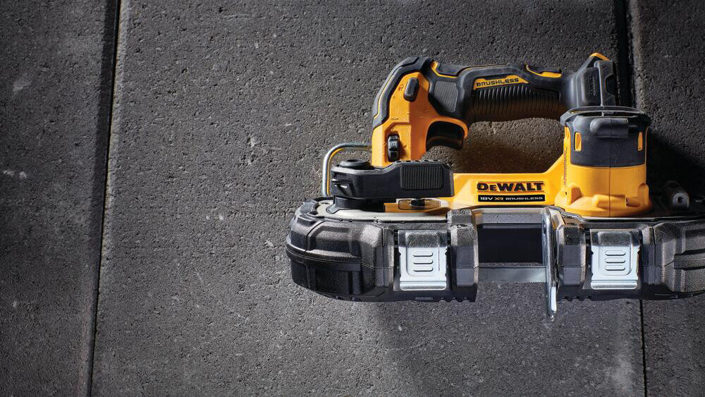 Пила стрічкова акумуляторна безщіткова DeWALT DC DCS377NT - Изображение 13