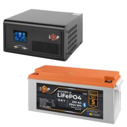 Комплект резервного питания LogicPower ИБП 300W + литиевая (LiFePO4) батарея 2944Wh