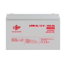 Акумулятор гелевий LPM-GL 12V - 100 Ah