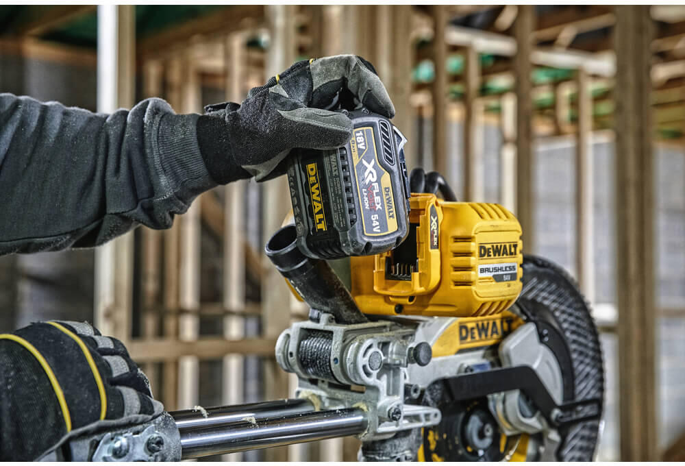 Пила торцовочная аккумуляторная бесщёточная DeWALT DCS727T2 DCS727T2 - Изображение 5
