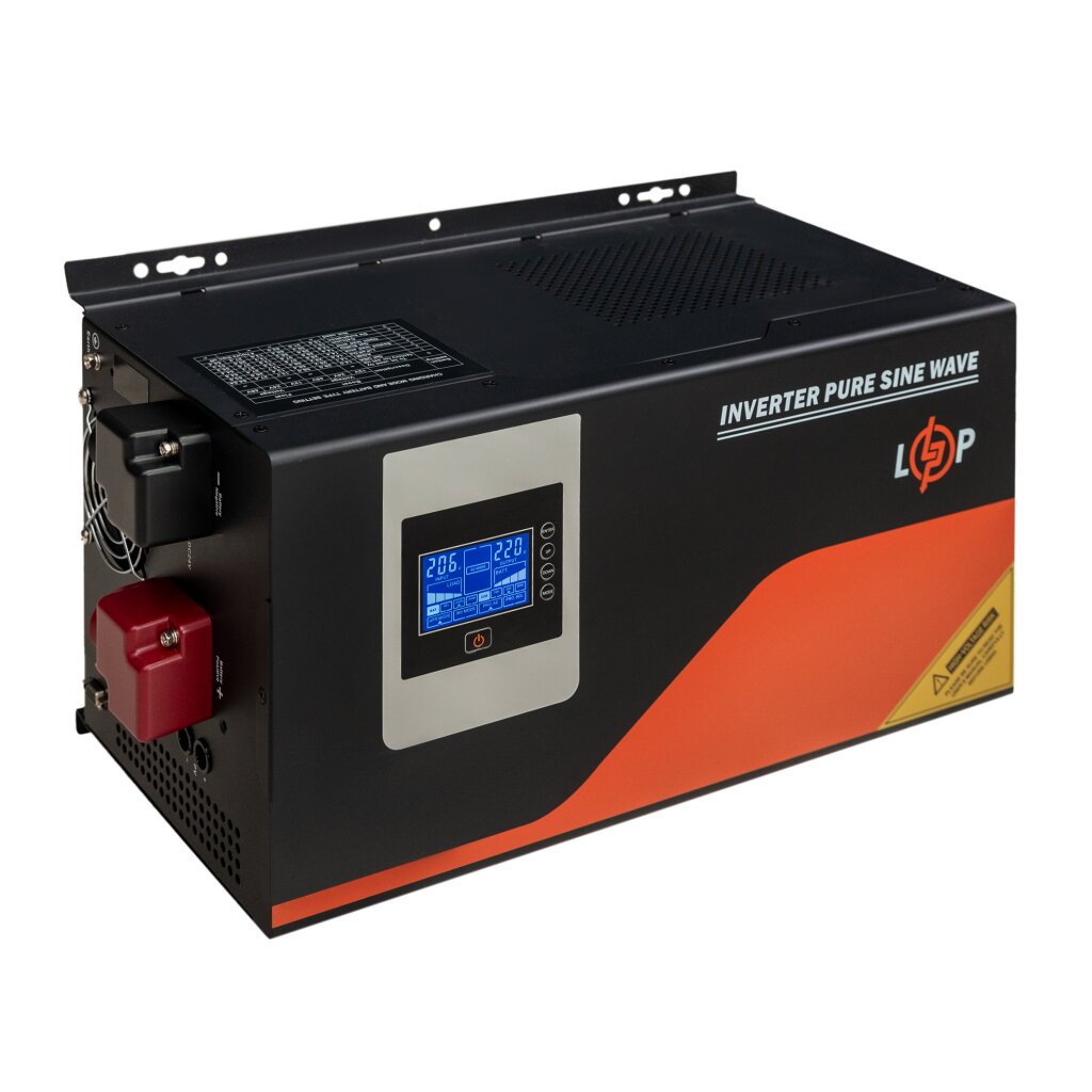 ДБЖ LogicPower LPM-PSW-3000VA (2000Вт) з правильною синусоїдою 24V - Изображение 3