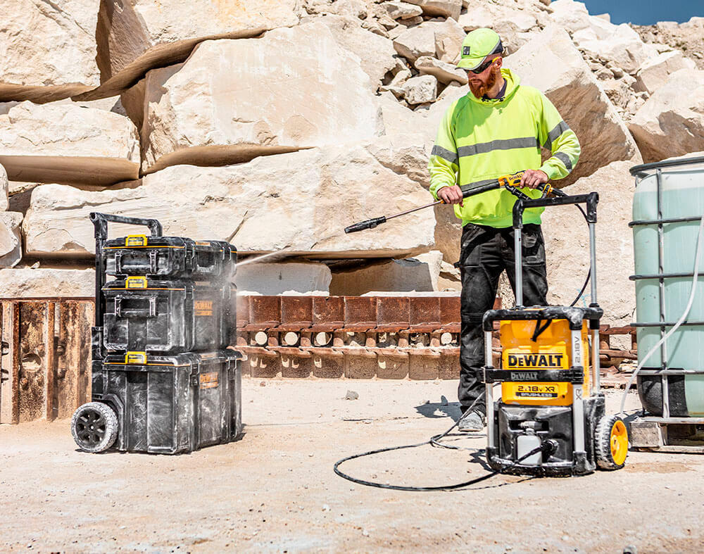 Мойка высокого давления аккумуляторная бесщеточная DeWALT DCMPW1600N - Изображение 6