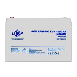 Акумулятор мультигелевий LPM-MG 12V - 100 Ah