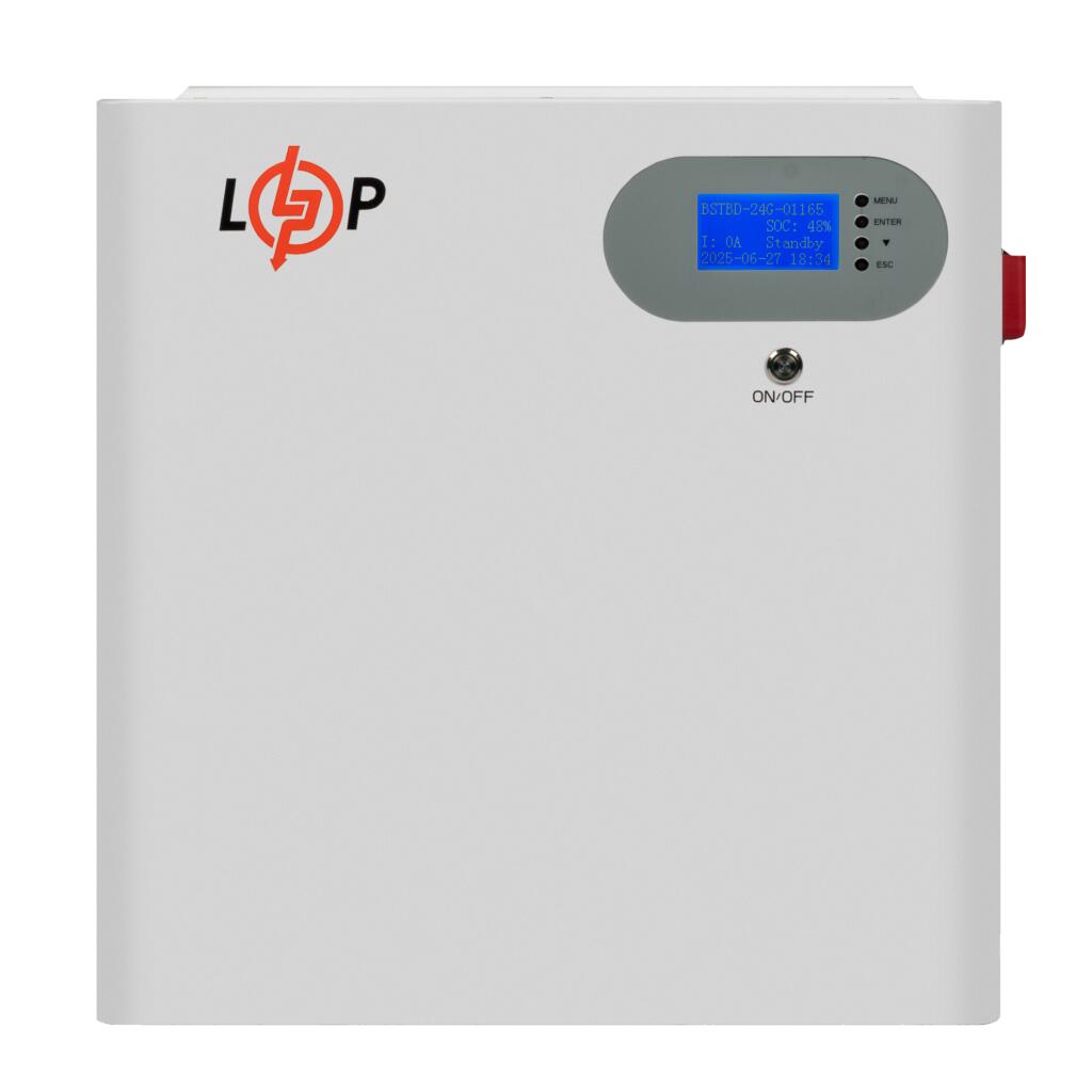 Аккумулятор LP LiFePO4 51,2V - 100 Ah 5120Wh (Smart BMS 100A) с LCD WAB RS485/CAN - Изображение 2