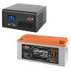 Комплект резервного питания LogicPower ИБП 1000W + литиевая (LiFePO4) батарея 29440Wh - Изображение 1