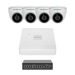 Комплект видеонаблюдения на 4 камеры GV-IP-K-W98/4 4MP