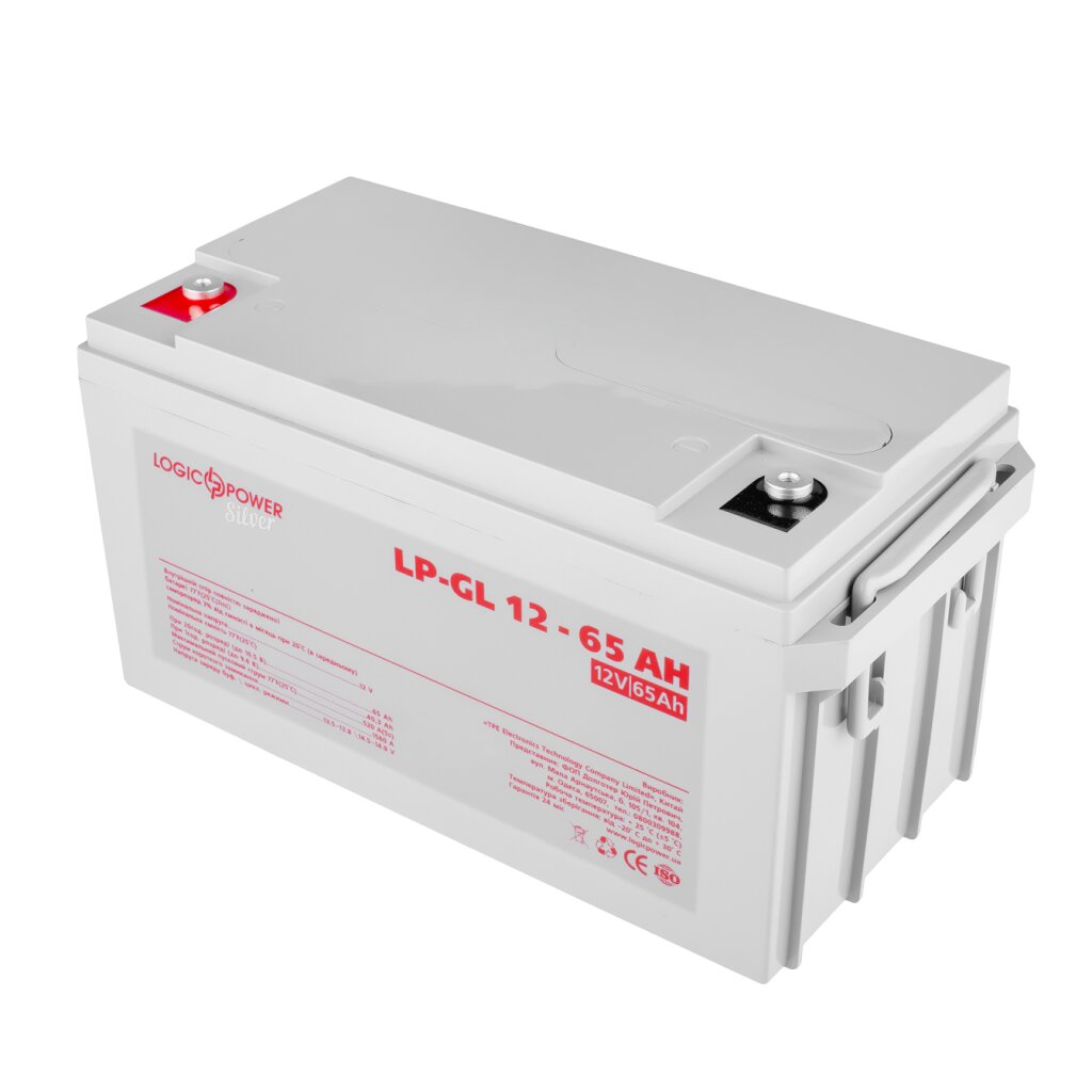 Акумулятор гелевий LP-GL 12V - 65 Ah Silver - Изображение 1