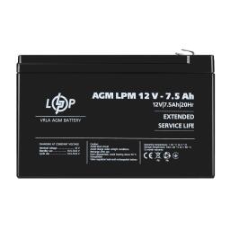 Аккумулятор AGM LPM 12V - 7.5 Ah