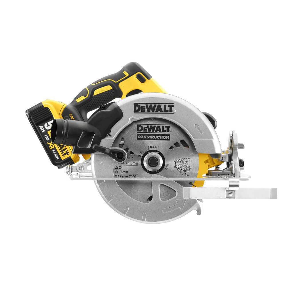 Пила дисковая аккумуляторная DeWALT DCS570P2 DCS570P2 - Изображение 3