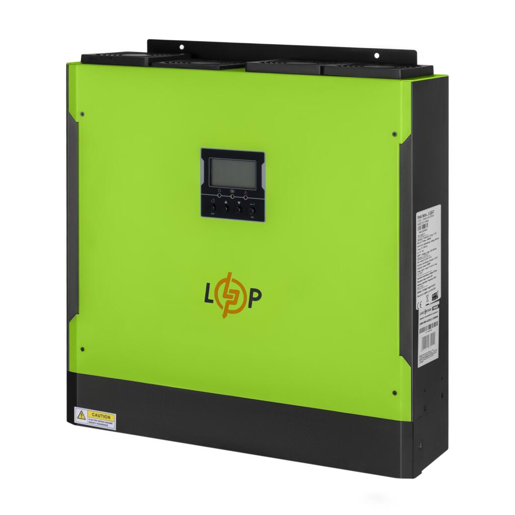 Гібридний сонячний інвертор (ДБЖ) ON-OFF GRID LPW-VHY-G5532-5500VA (5500Вт) 48V 60A MPPT 120-450V - Зображення 3