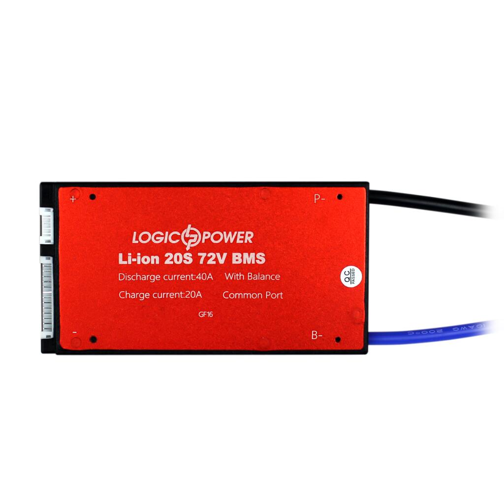 BMS плата LP Li-ion 72V 20S Dis 40A Ch 20A - Изображение 3