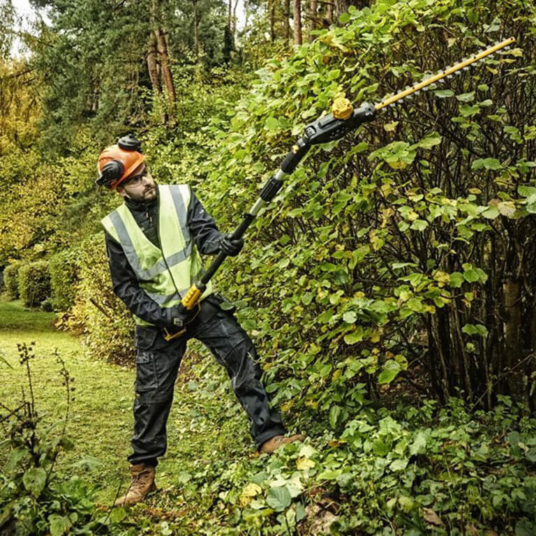 Кусторез аккумуляторный безщеточный со штангой DeWALT DCMPH566P1 DCMPH566P1 - Изображение 8