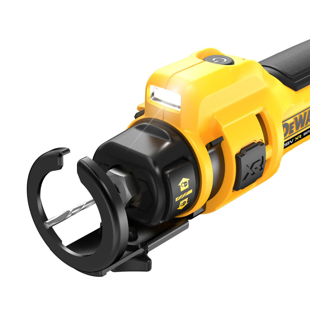 Фрезер аккумуляторный для вырезания гипсокартона DeWALT DCE555N DCE555N - Изображение 4