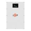 Акумулятор LP LiFePO4 51,2V - 100 Ah (5120Wh) (BMS 100A/50А) метал LCD Smart RS485/CAN JK настінний - Зображення 1