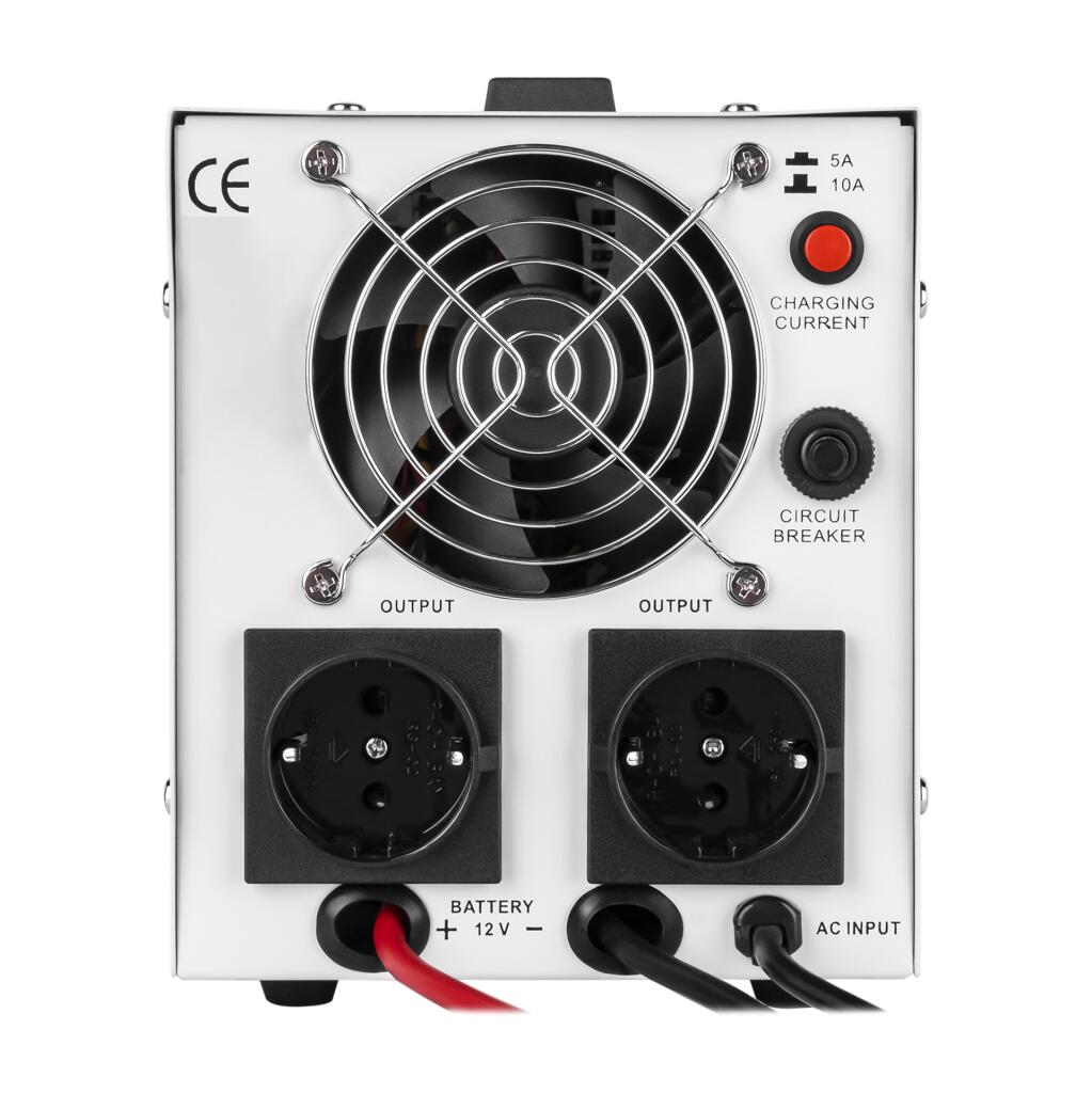 ДБЖ з правильною синусоїдою 12V LPY-PSW-500VA+ (350Вт) 5A/10A - Зображення 5