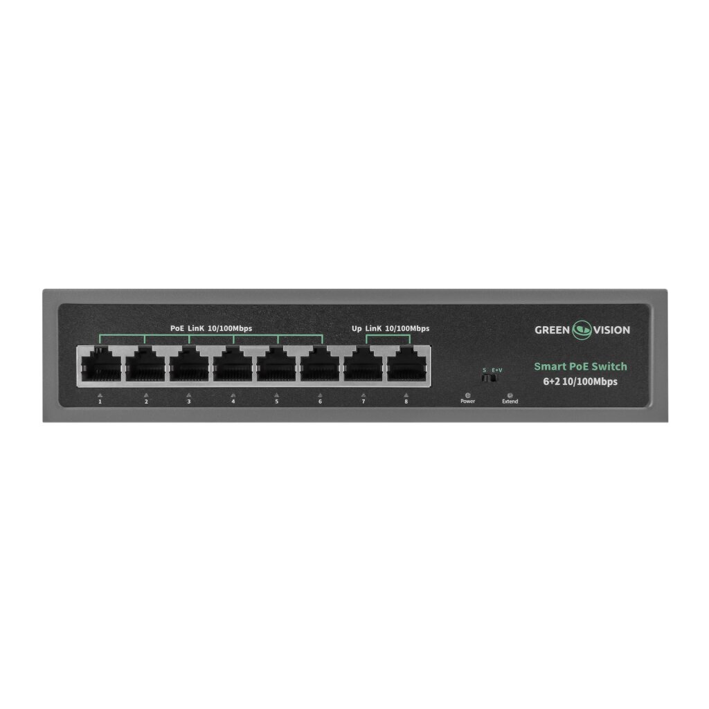 Коммутатор сетевой GV-014-D-06+2P POE - Изображение 3