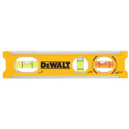 Уровень BILLET TORPEDO из алюминия длиной 165 мм с 3 капсулами и магнитами DeWALT DWHT42525-0 DWHT42525-0