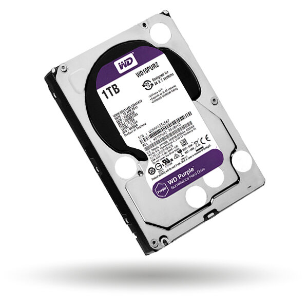 Жесткий диск Western Digital 1TB Purple (WD10PURZ) - Изображение 1