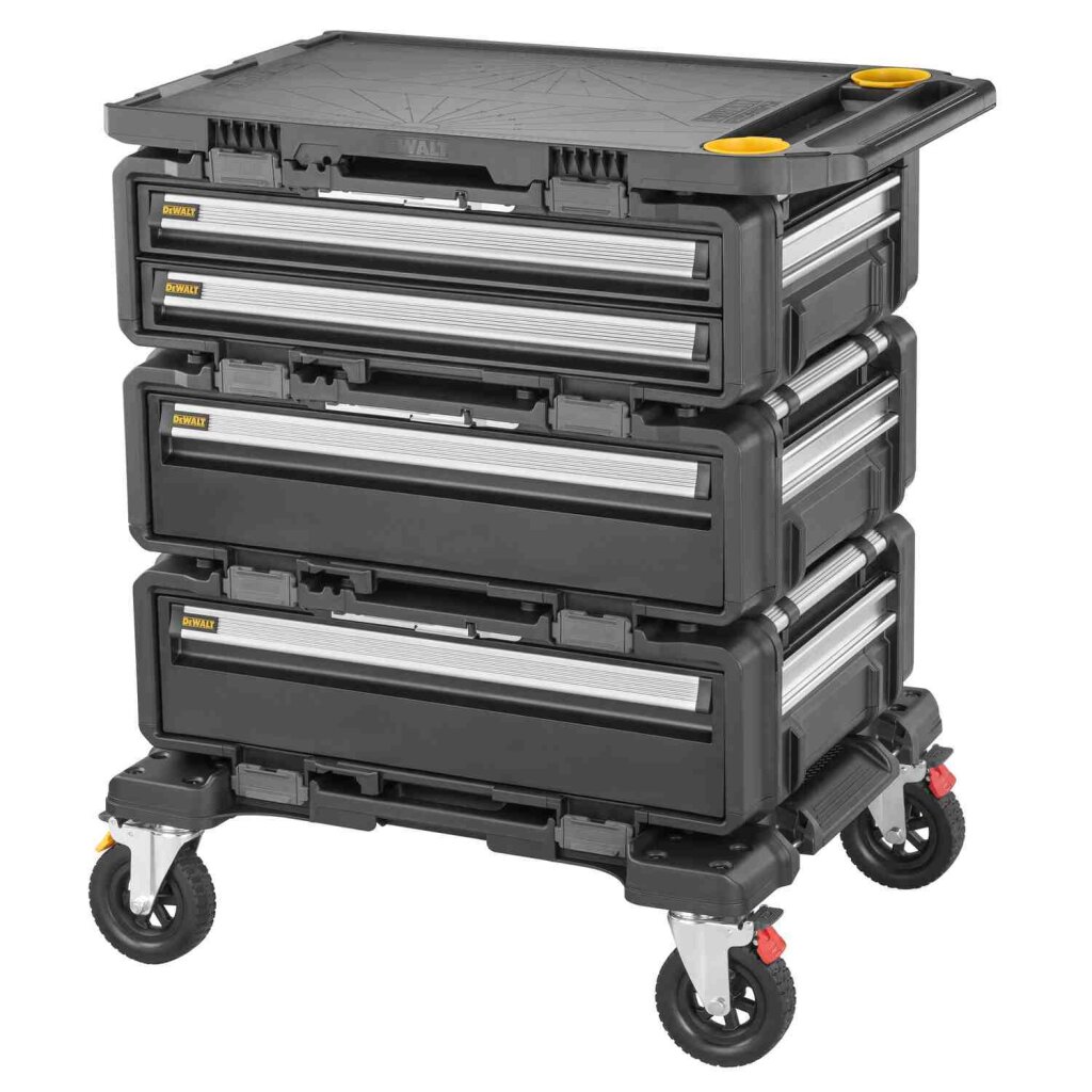Рабочая станция 5 в 1 (комплект ящиков на тележке) TOUGHSYSTEM 2.0 DXL DeWALT DWST60510-1 - Изображение 1