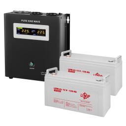 Комплект резервного питания ИБП + гелевая батарея (UPS W1500 + АКБ GL 2880W)