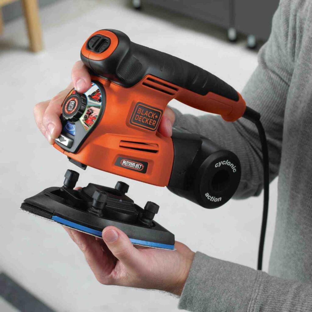 Шлифмашина эксцентриковая сетевая BLACK+DECKER KA280K KA280K - Изображение 14