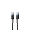 Кабель Remax Sury 2 Type-C to Type-C PD 3А 1M Черный (RC-010-b) - Изображение 1