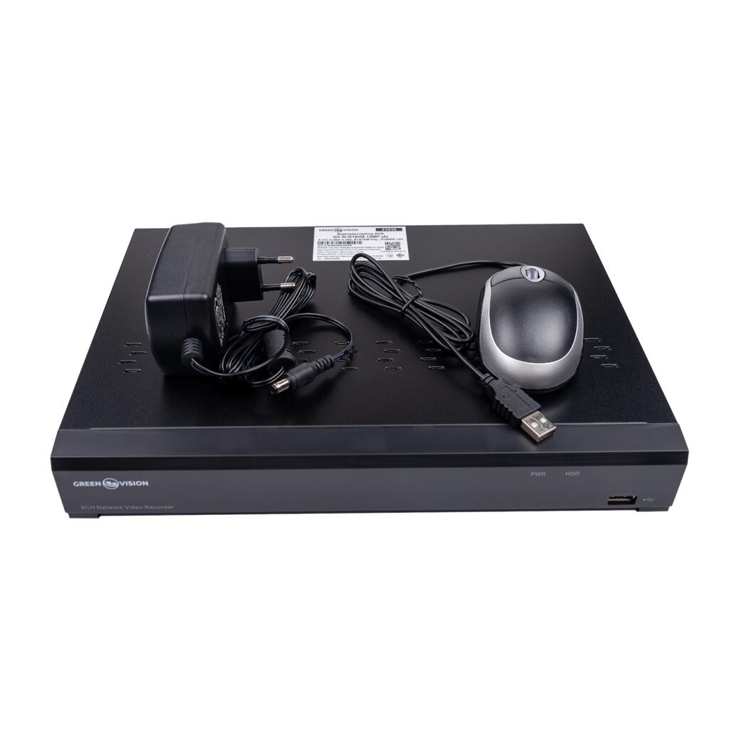 IP видеорегистратор 8-канальный 12MP NVR GreenVision GV-N-I016/08 (A) - Изображение 4