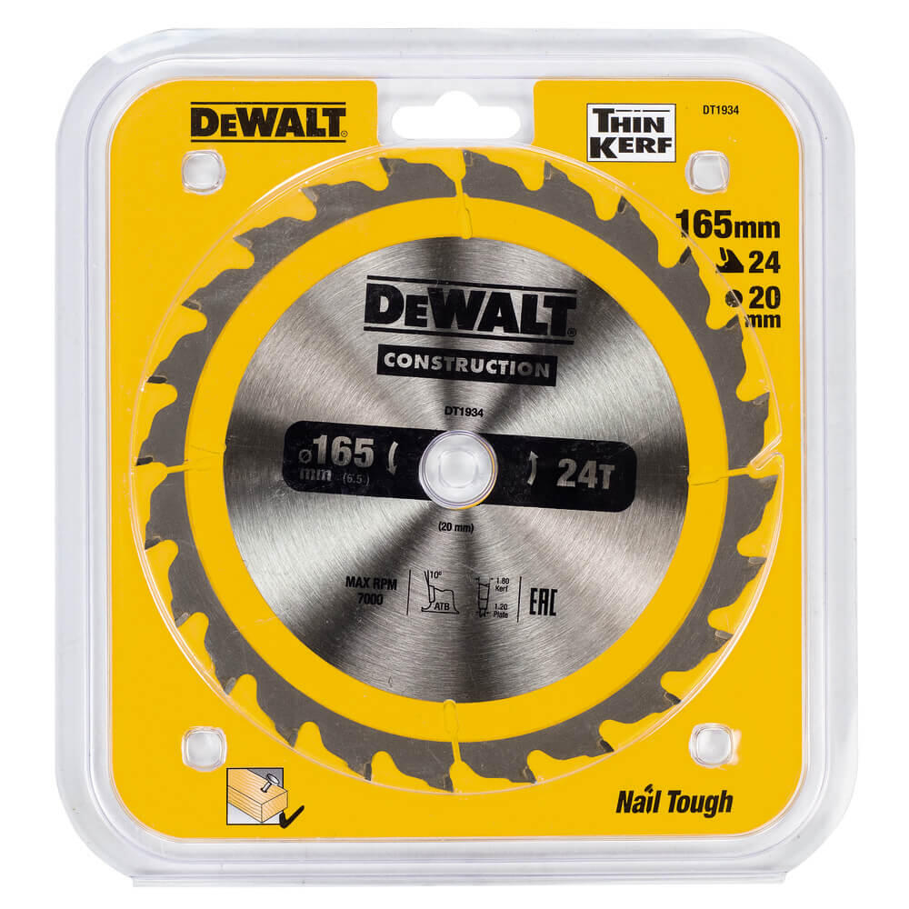 Диск пильний DeWALT DT1934 - Зображення 2