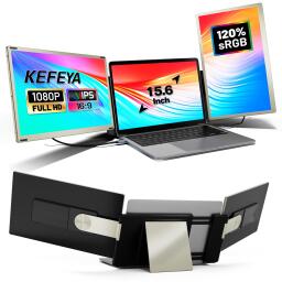 Портативный двойной монитор для ноутбука GV-F3-15,6