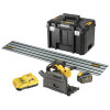 Пила дисковая погружная аккумуляторная бесщёточная DeWALT DCS520T2R DCS520T2R - Изображение 1