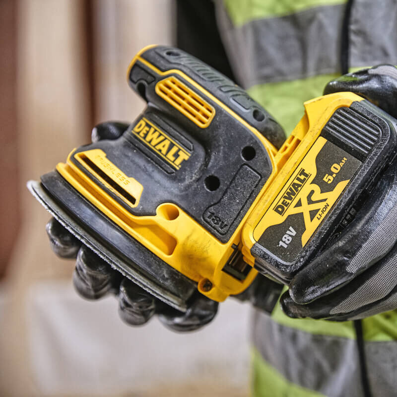 Шлифмашина эксцентриковая аккумуляторная бесщёточная DeWALT DCW210P2 DCW210P2 - Изображение 5