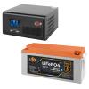 Комплект резервного питания LogicPower ИБП 1000W + литиевая (LiFePO4) батарея 29440Wh - Изображение 1