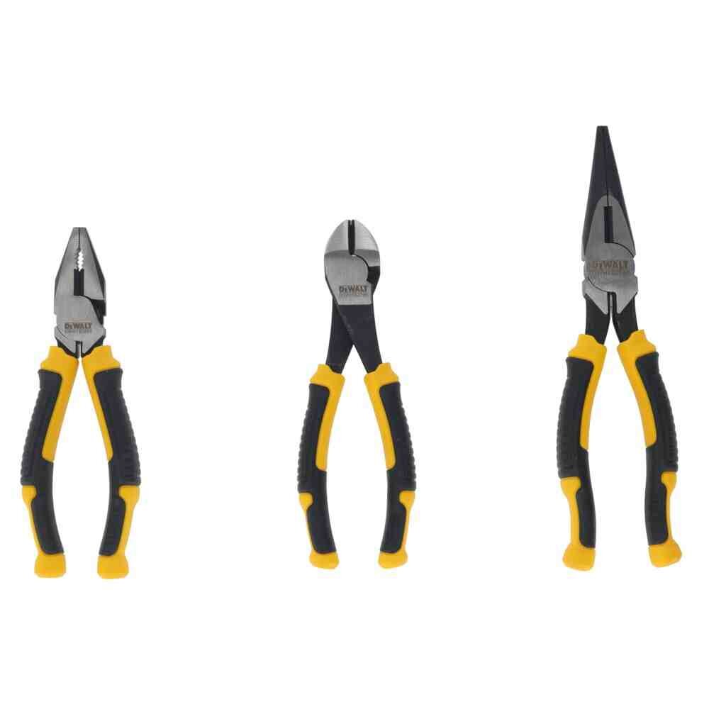Набор из трех шарнирно-губцевых инструментов LASER HARDENED DeWALT DWHT82813-0 - Изображение 1