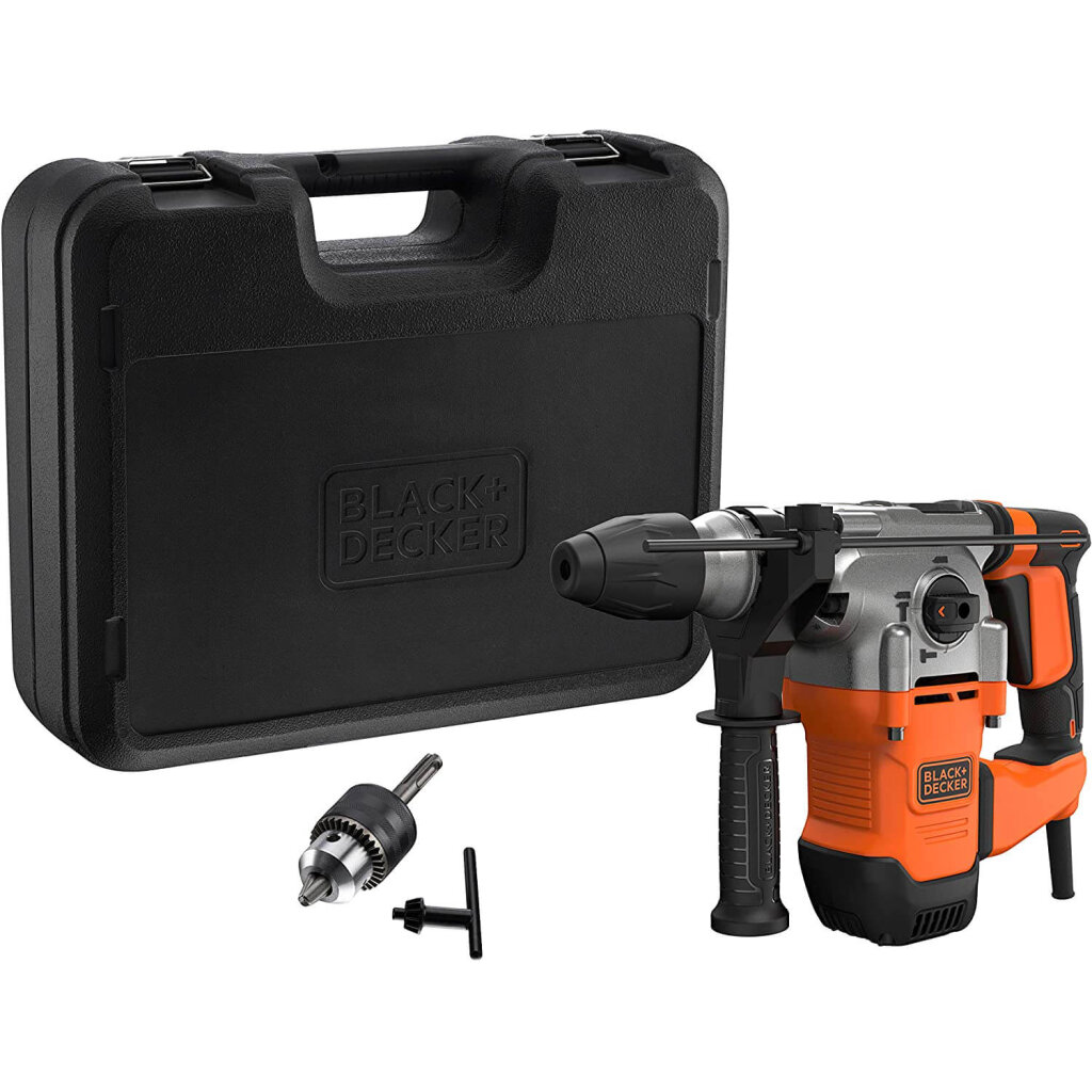 Перфоратор мережевий SDS-Plus BLACK+DECKER BEHS0 BEHS03K - Изображение 3