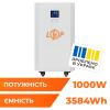 Система резервного живлення LP Autonomic Basic FW 1000W (АКБ 3600Wh) Білий мат - Зображення 1