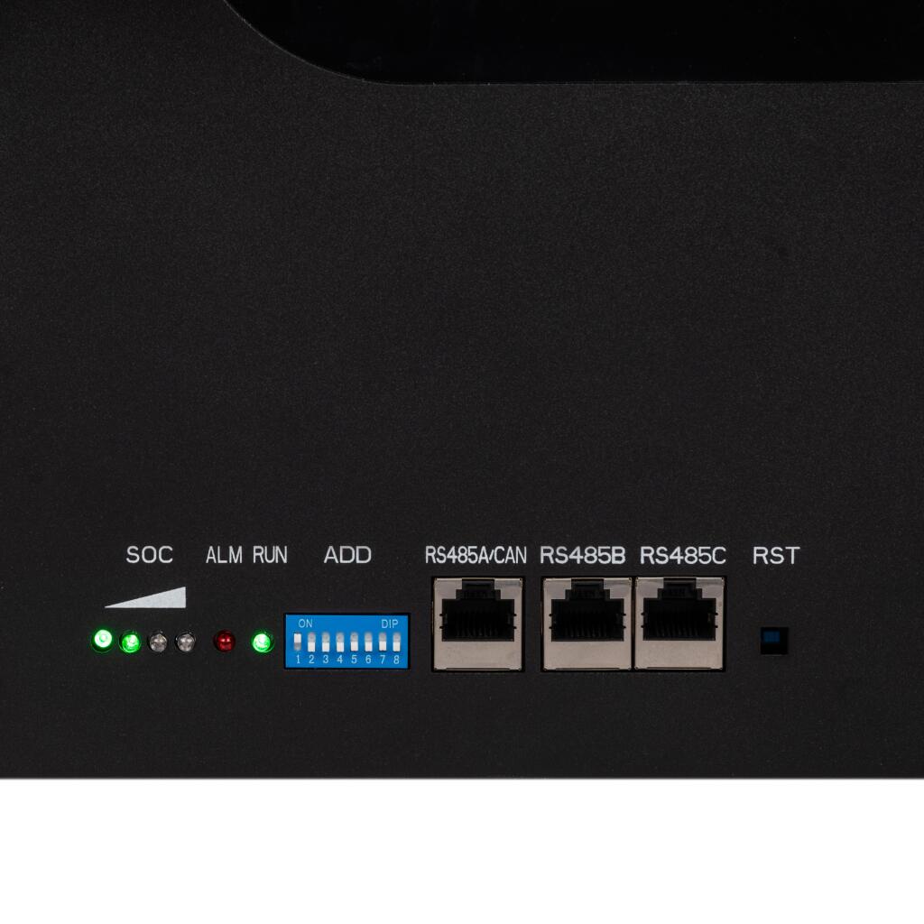 Аккумулятор LP LiFePO4 51,2V - 120 Ah 6000Wh (Smart BMS 100A) с LCD RM AB RS485/CAN - Изображение 3