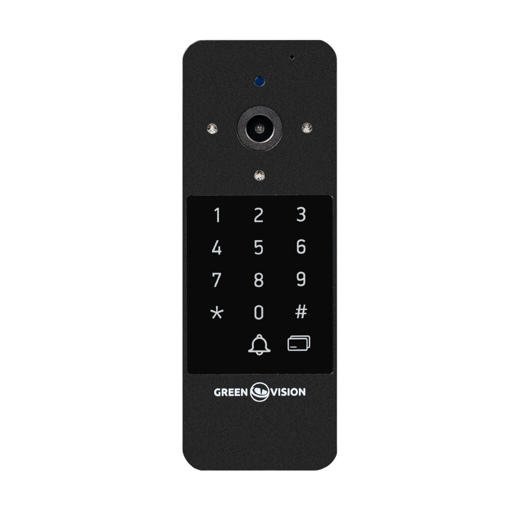 Вызывная панель AHD GV-007-M-PV10-160 Black - Изображение 1