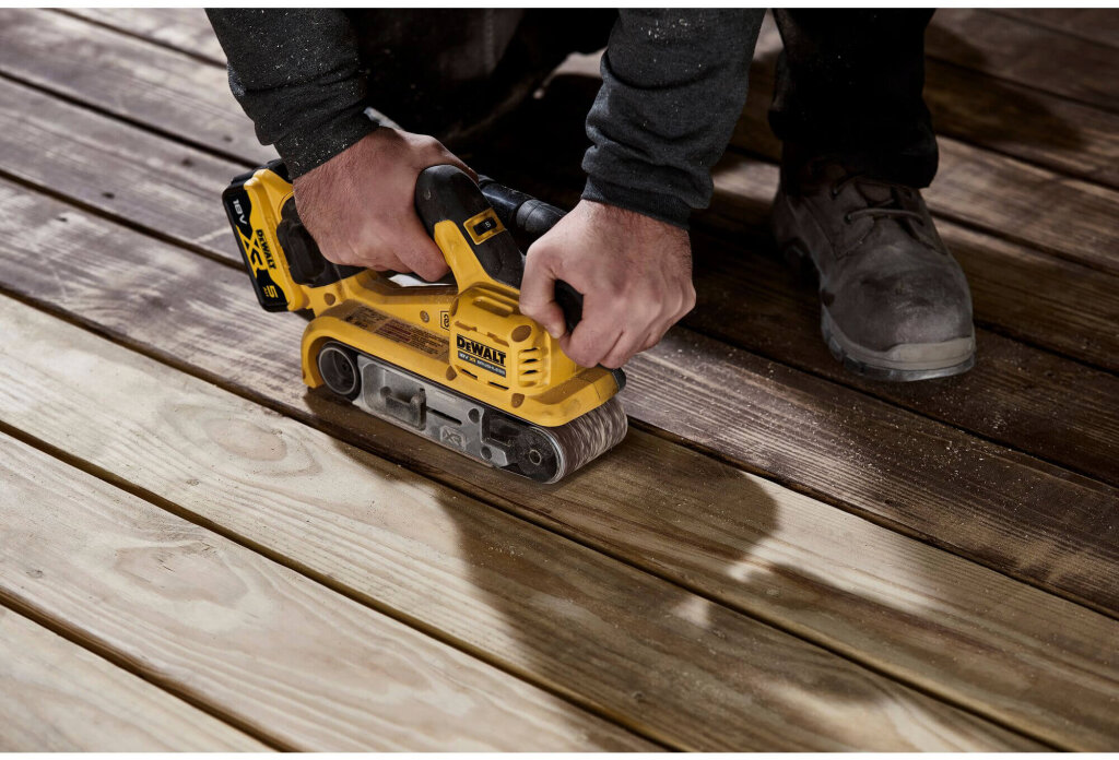 Шлифмашина ленточная аккумуляторная бесщёточная DeWALT DCW220P2 DCW220P2 - Изображение 10