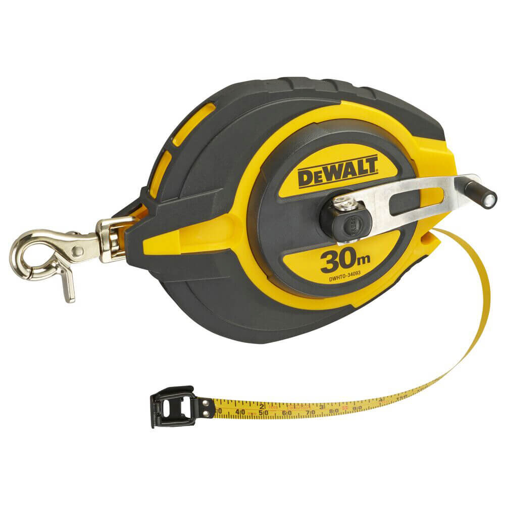 Рулетка вимірювальна Steel, 30 м х 10 мм DeWALT DWHT0-34093 - Изображение 2