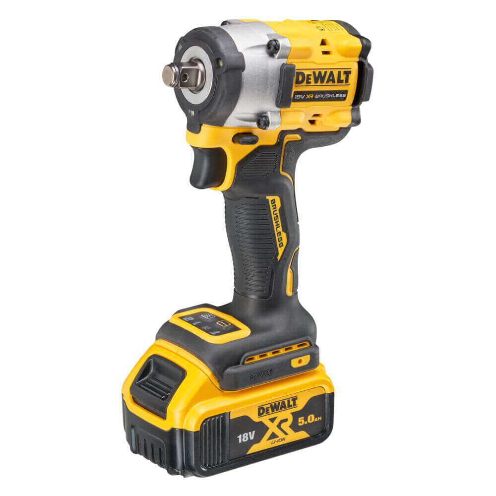 Гайковерт ударный аккумуляторный бесщёточный DeWALT DCF921P2T - Изображение 2