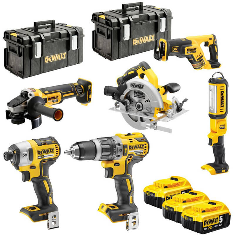 Набор из шести инструментов бесщеточных DeWALT DCK623P3 DCK623P3 - Изображение 3