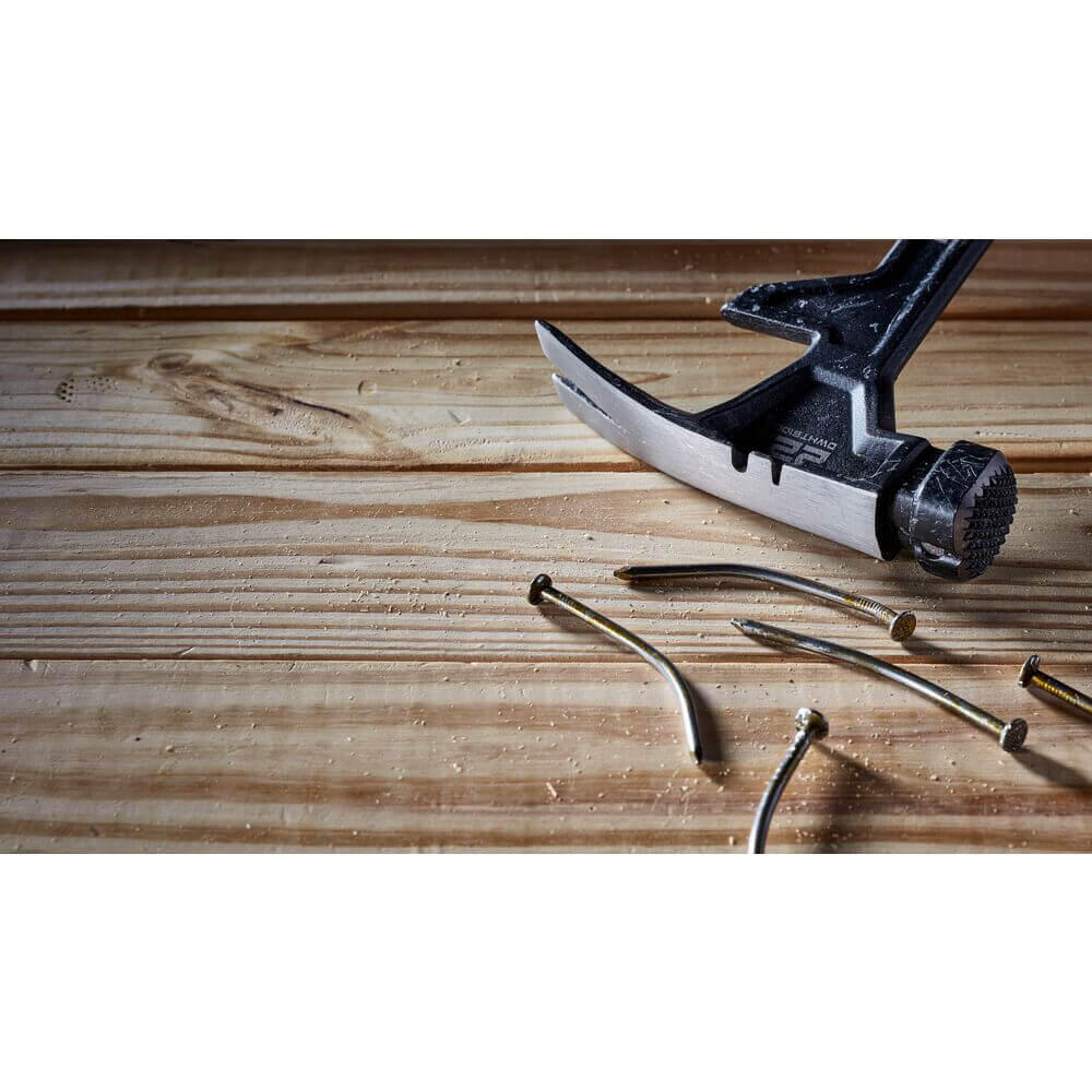 Молоток DEM-CLAW, цельнометаллический, вес головки 624 г DeWALT DWHT51008-0 - Изображение 8