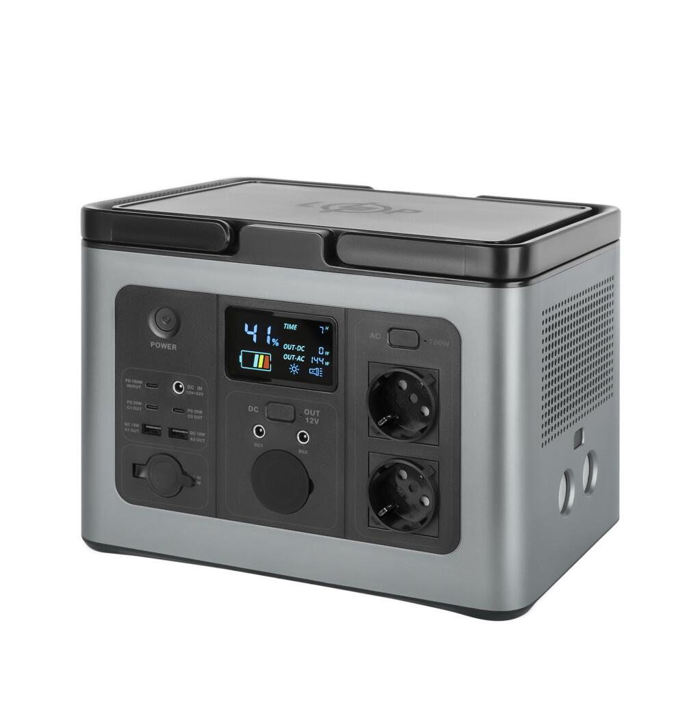 Багатофункціональна портативна зарядна станція LP CHARGER MPPT 700 Pro (700W, 614Wh) - Зображення 3